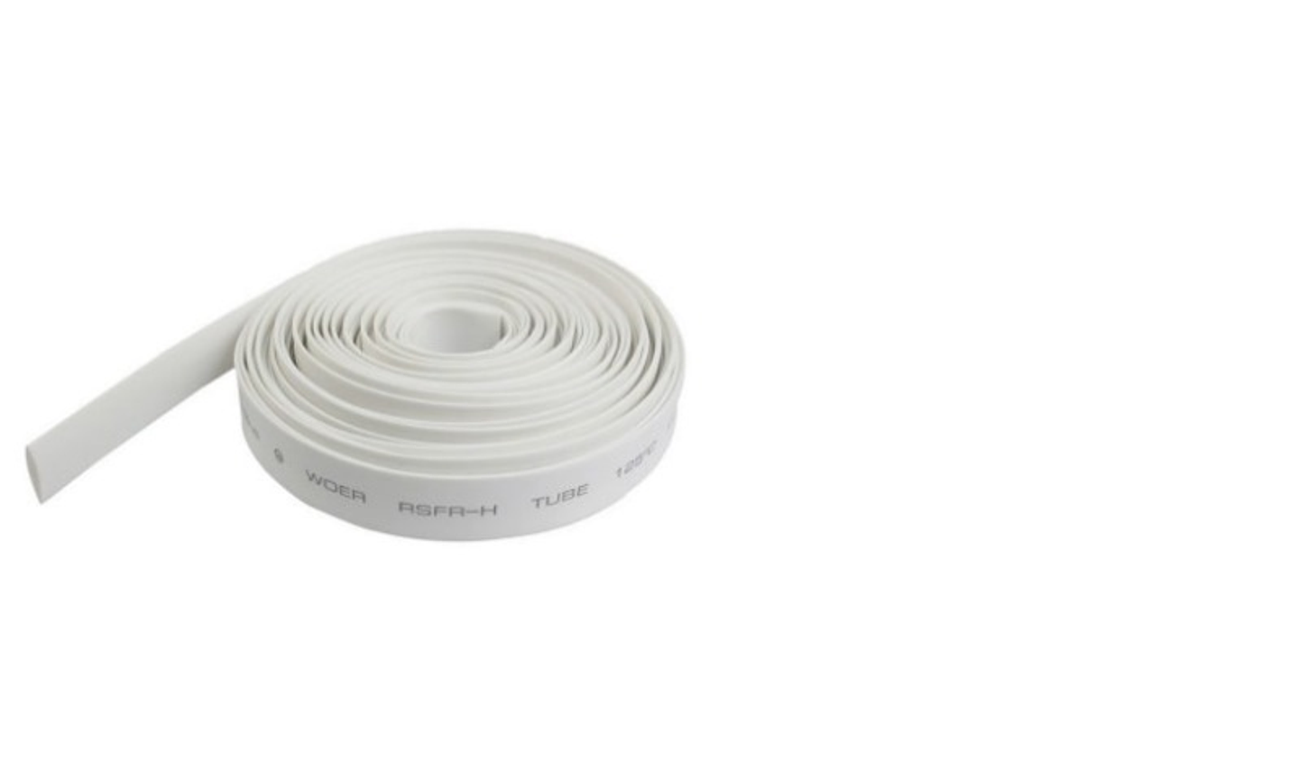 Manga Termocontraible 213/D65mm Blanca 1Kv x Mt 1