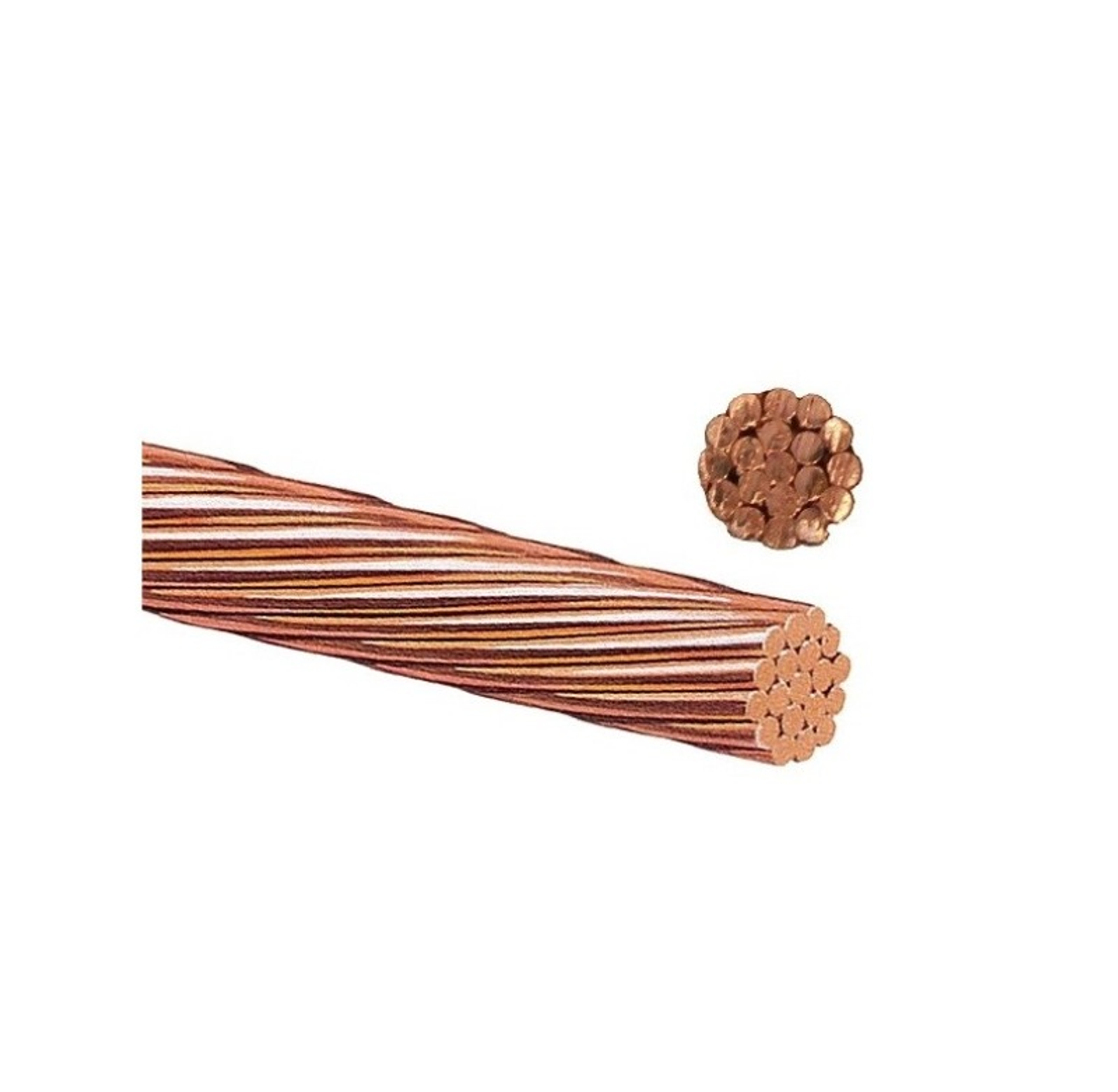 Cable Desnudo Cobre 2/0 Awg 1