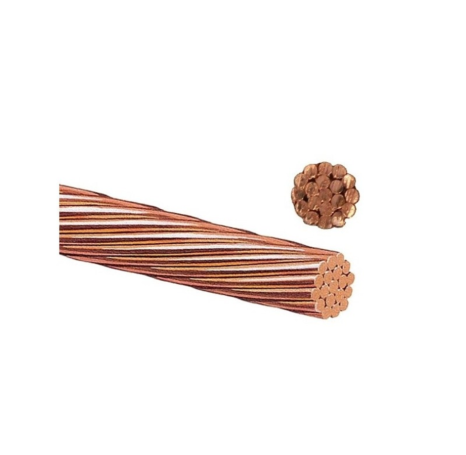 Cable Desnudo Cobre 2/0 Awg 1