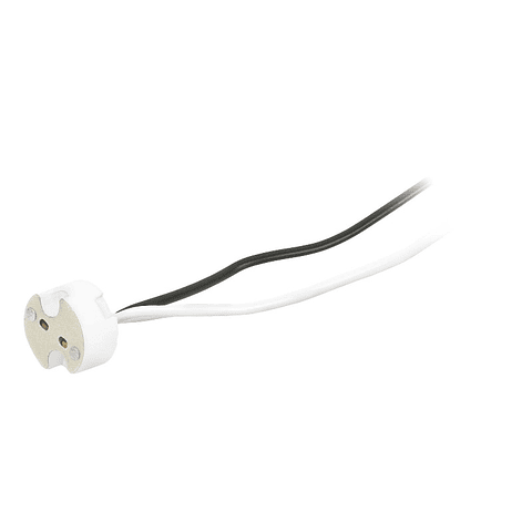 Base Porcelana Bipin  C/ Cable