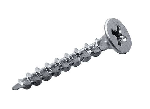 Tornillo Volcanita  6x1 Zinc