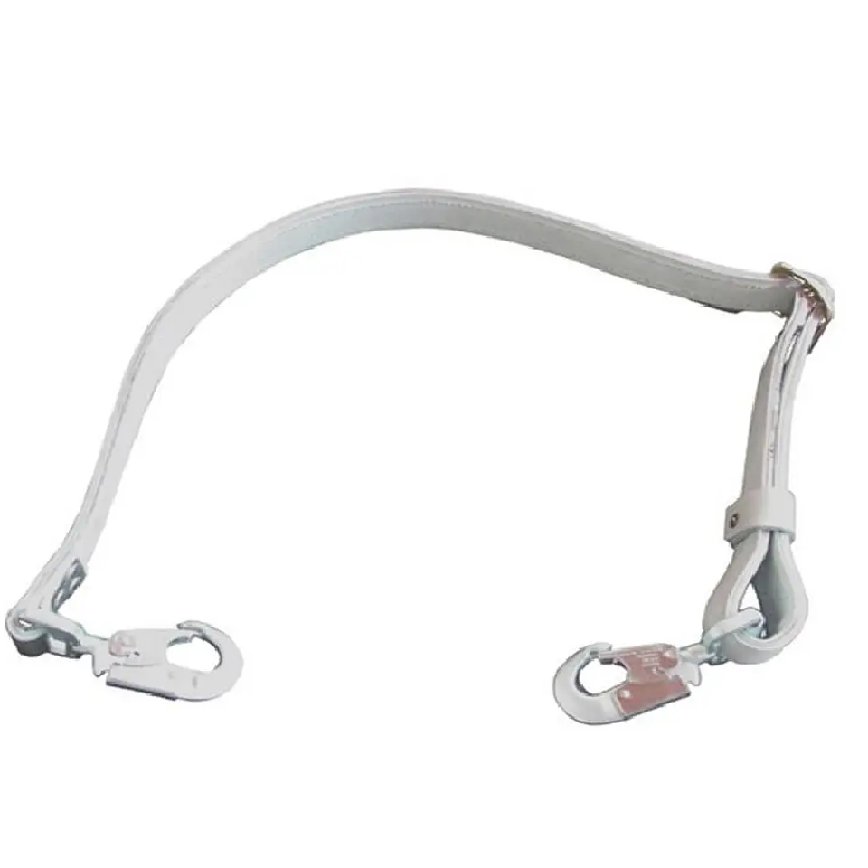 Estrobo Cinturon Cuero Cromo 1