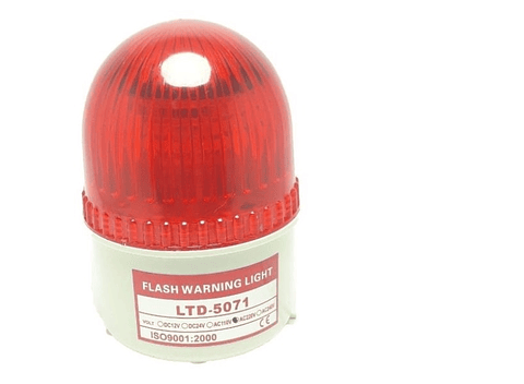 Baliza Roja Led Destellante 220V