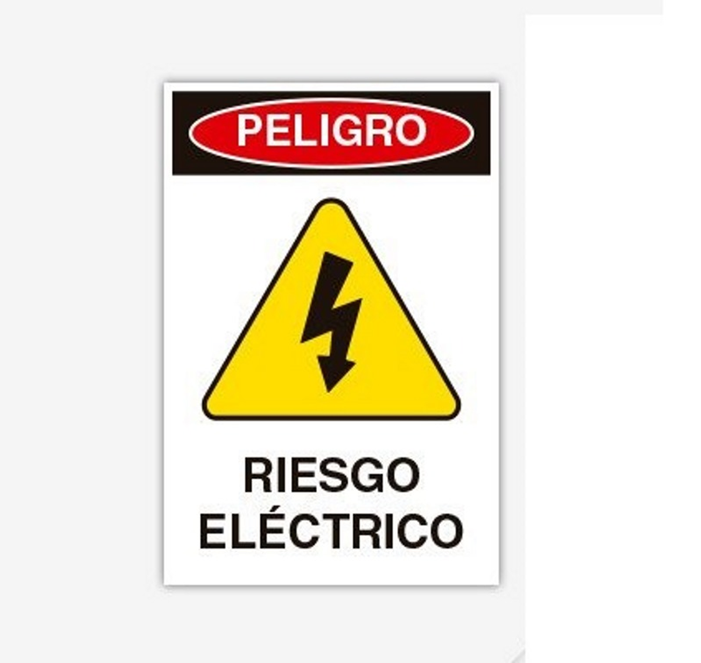 Letrero Peligro Adhesivo 1