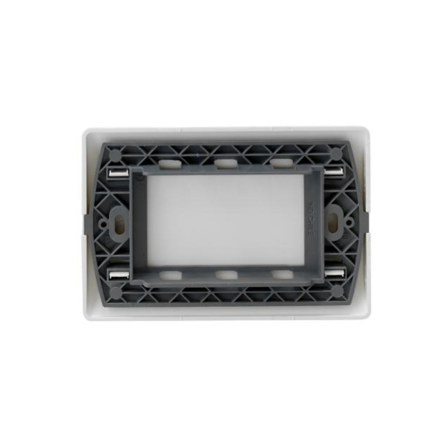 Placa ciega con soporte Luzica Bticino Pu1000 3