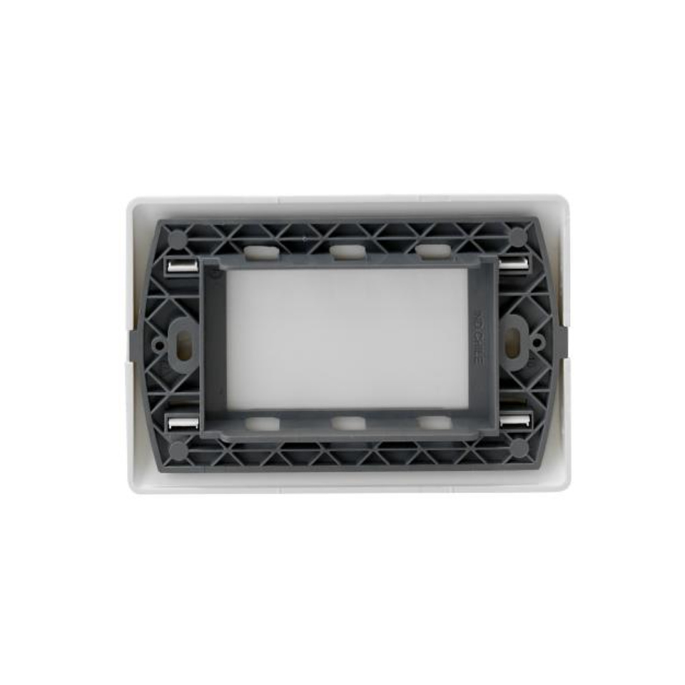 Placa ciega con soporte Luzica Bticino Pu1000 3