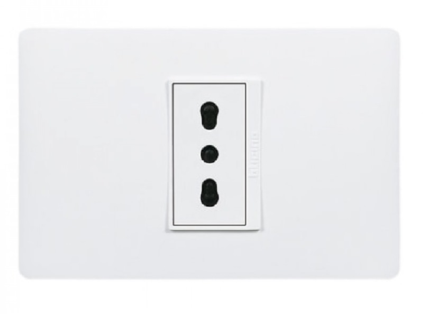 Enchufe Simple embutido 10/16A Luzica Bticino Pu1180 1