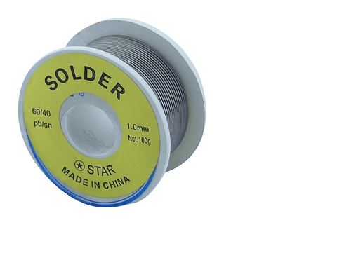 Carrete Chico Soldadura Estaño 1Mm