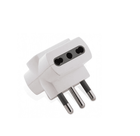 Adaptador Triple 10A Blanco Lexo