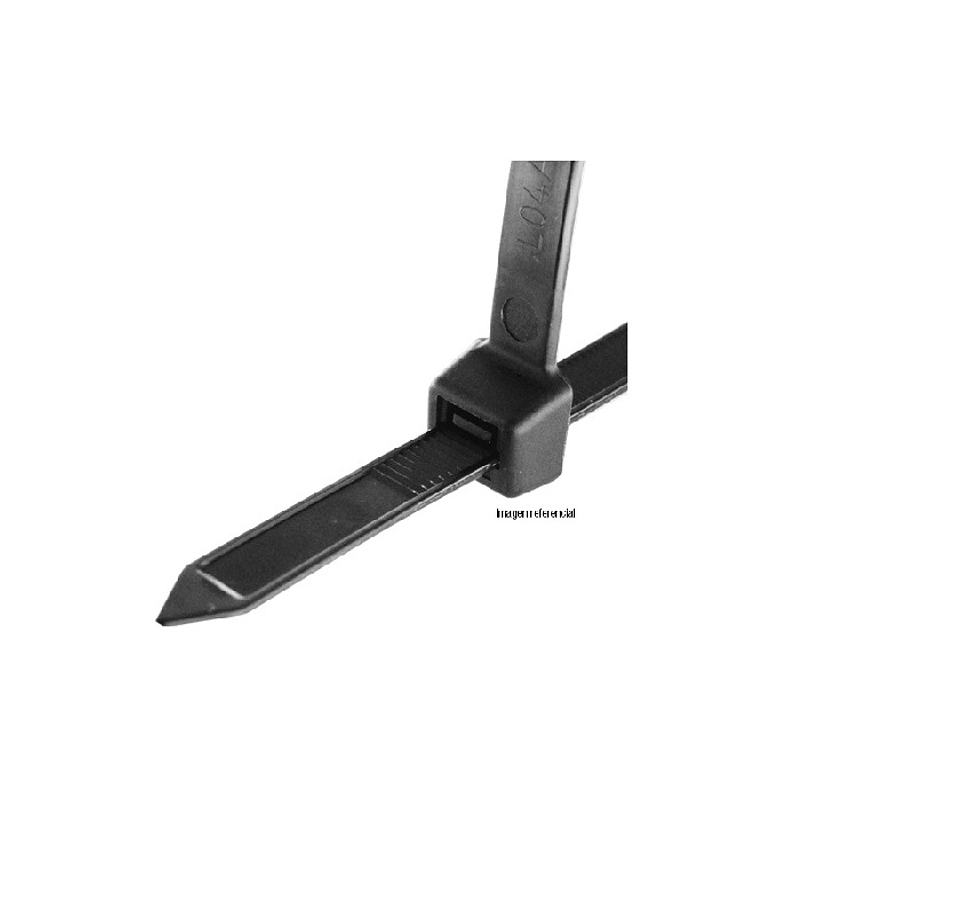 Amarra Cable 50cm Negra 1