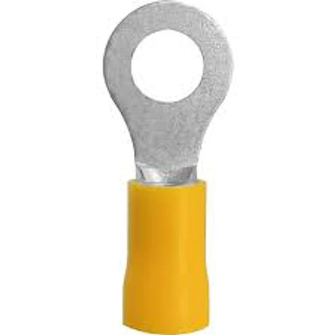 Terminal  Anillo Amarillo Lexo 10-12Awg 4.3Mm Bolsa 50 U.