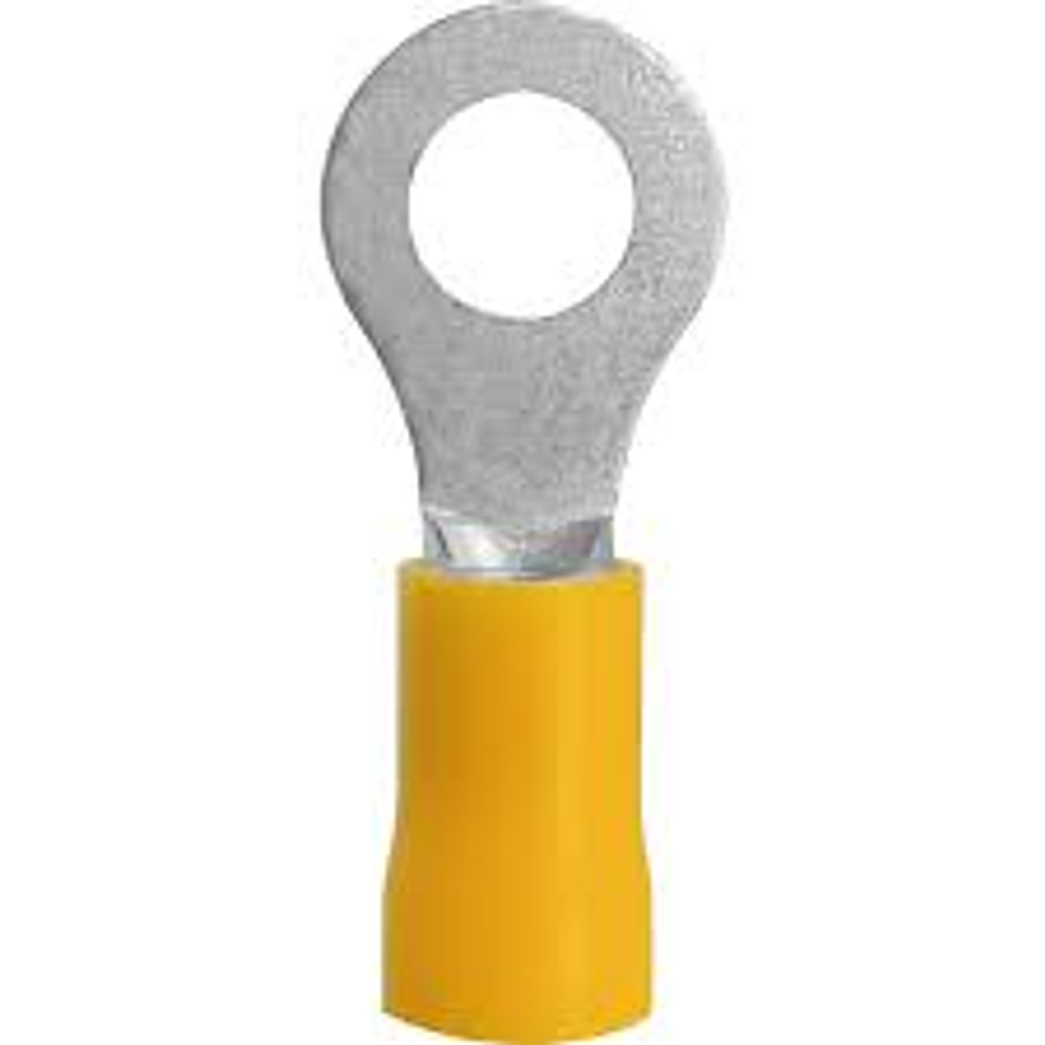Terminal  Anillo Amarillo Lexo 10-12Awg 4.3Mm Bolsa 50 U. 1