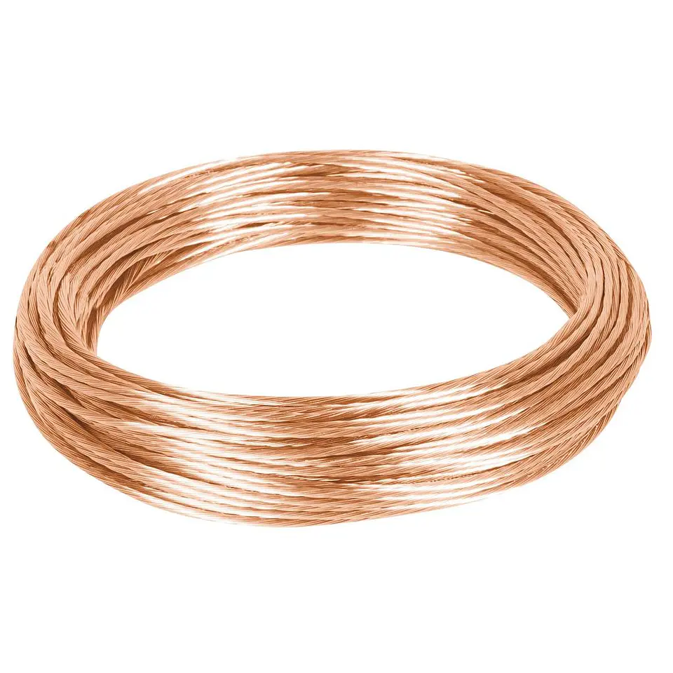 Cable Cobre Desnudo 6Awg Mt 1