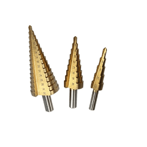 Broca Conica Set 3 Piezas 2 A 32 Mm