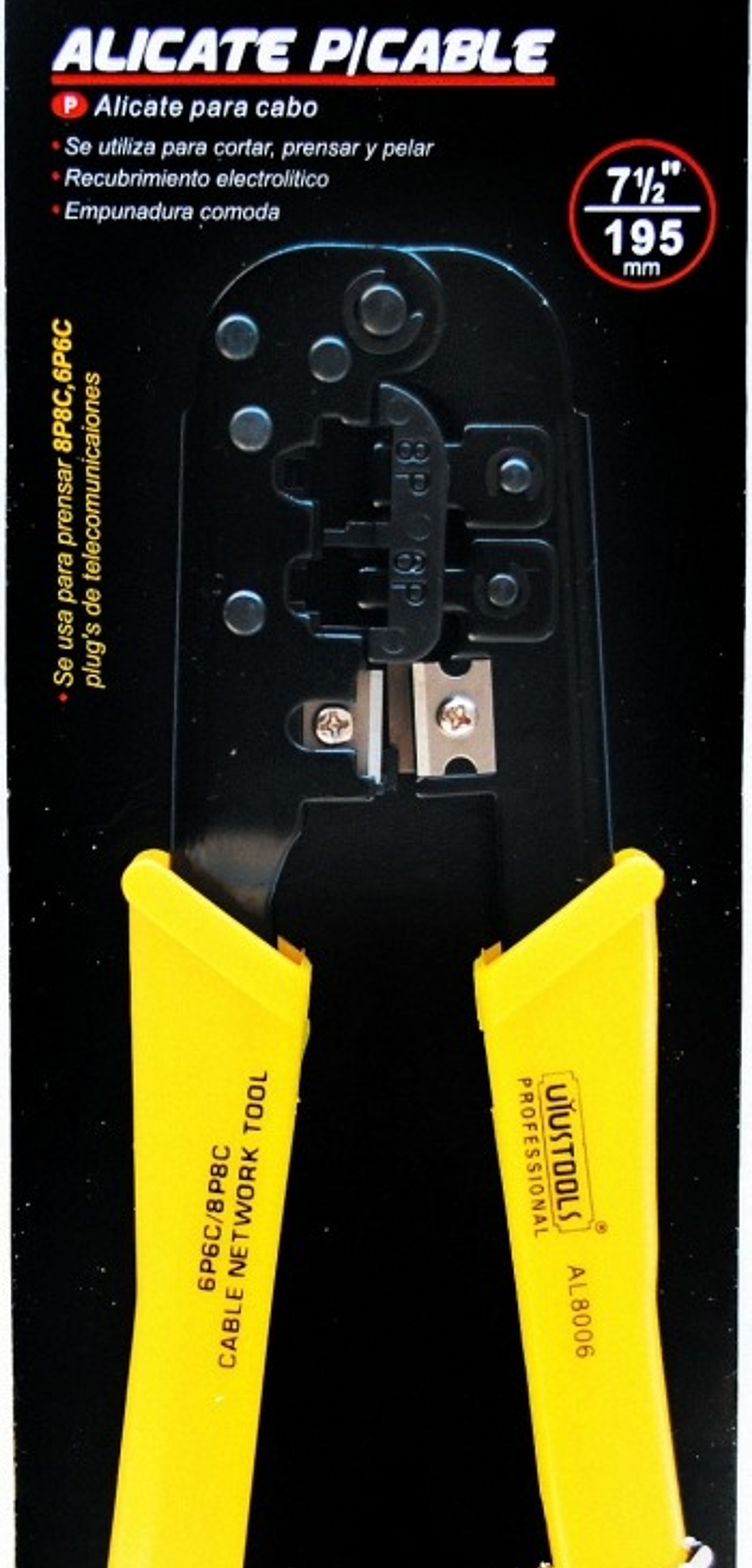 Crimpeadora Rj45 6/8 Posiciones AL8006 Uyustools 1