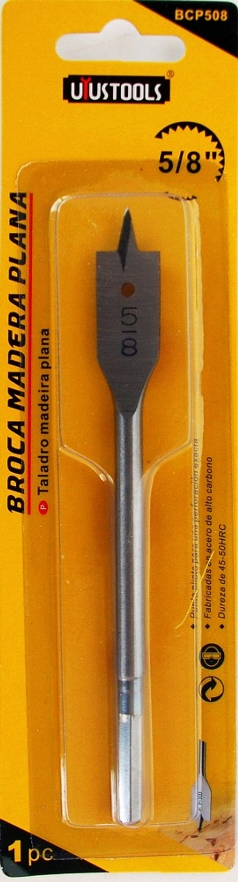 Broca Madera Plana 5/8 BCP508