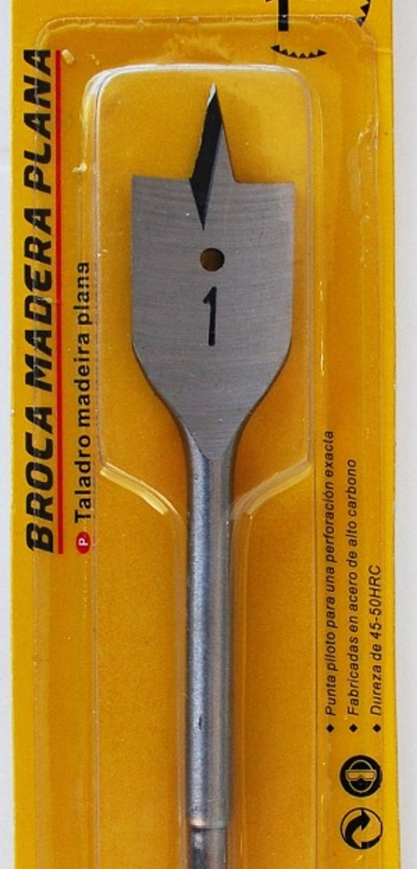 Broca Madera Plana 1 BCP001 1