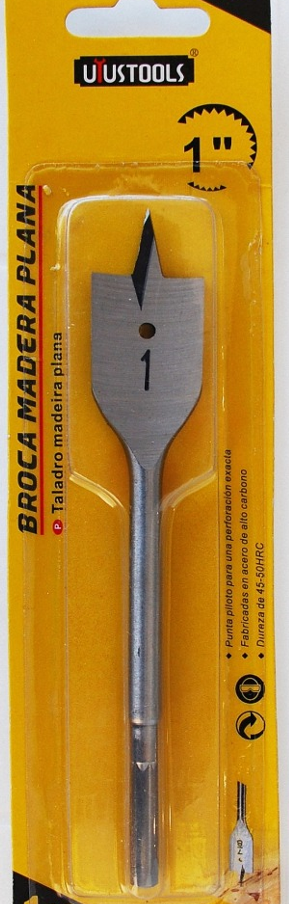 Broca Madera Plana 1 BCP001 1