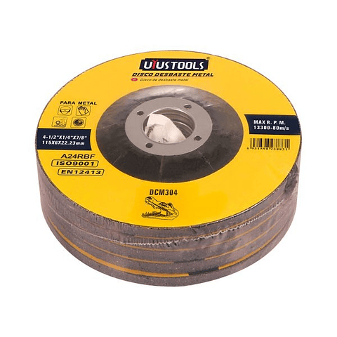 Disco 7" Desbaste Metal Uyustools DCM307