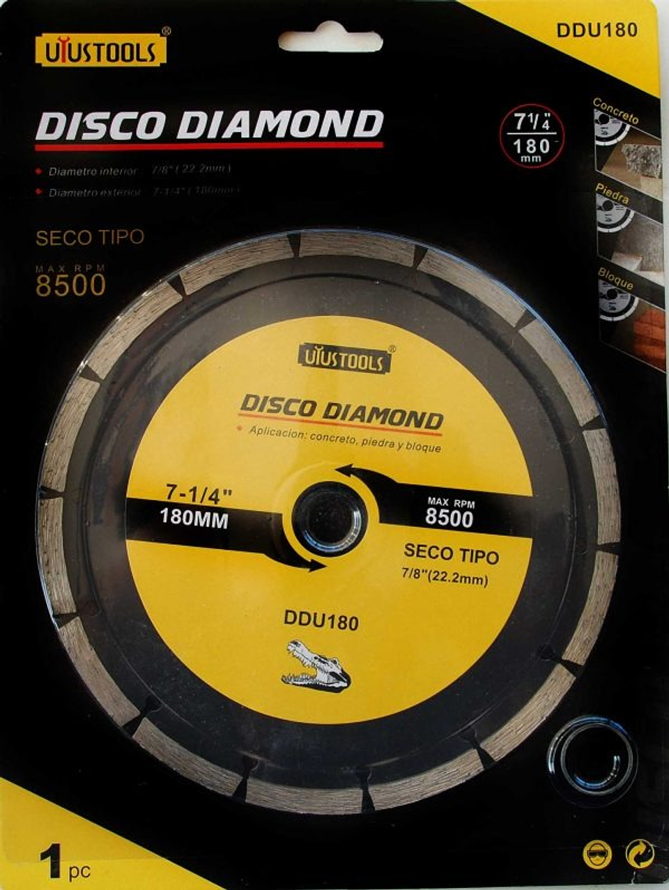 Disco Diamond 180 Seco Uyustools DDU180 1