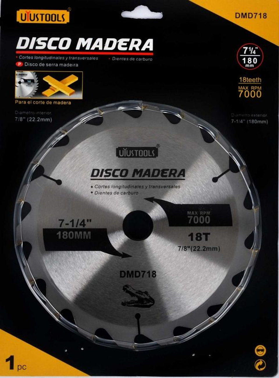 Disco Madera 180 X 18T DMD718 1