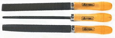 Escofina Mango Madera 3Pcs X 8" Uyustools ESC38M