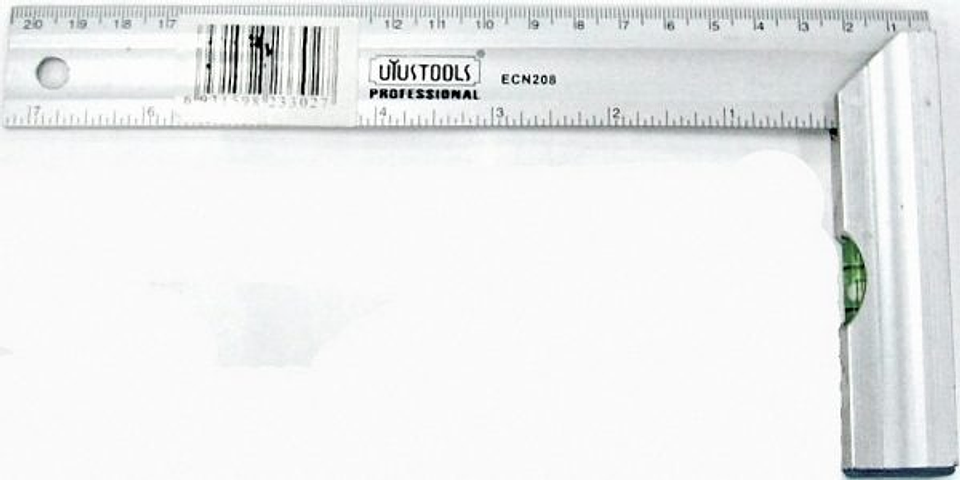 Escuadra Con Nivel Aluminio 8