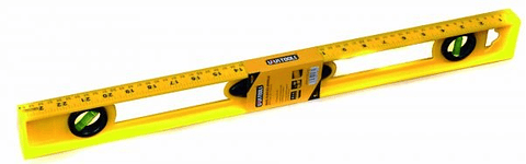 Nivel Plastico Amarillo 18" Uyu NIA18P