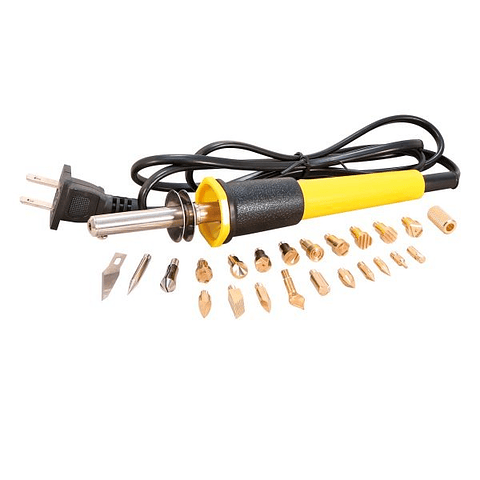 Pirograbador Con 22 Puntas Uyu PIR22U