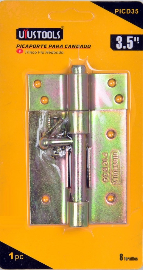 Picaporte Para Candado 3.5" Dorado PICD35