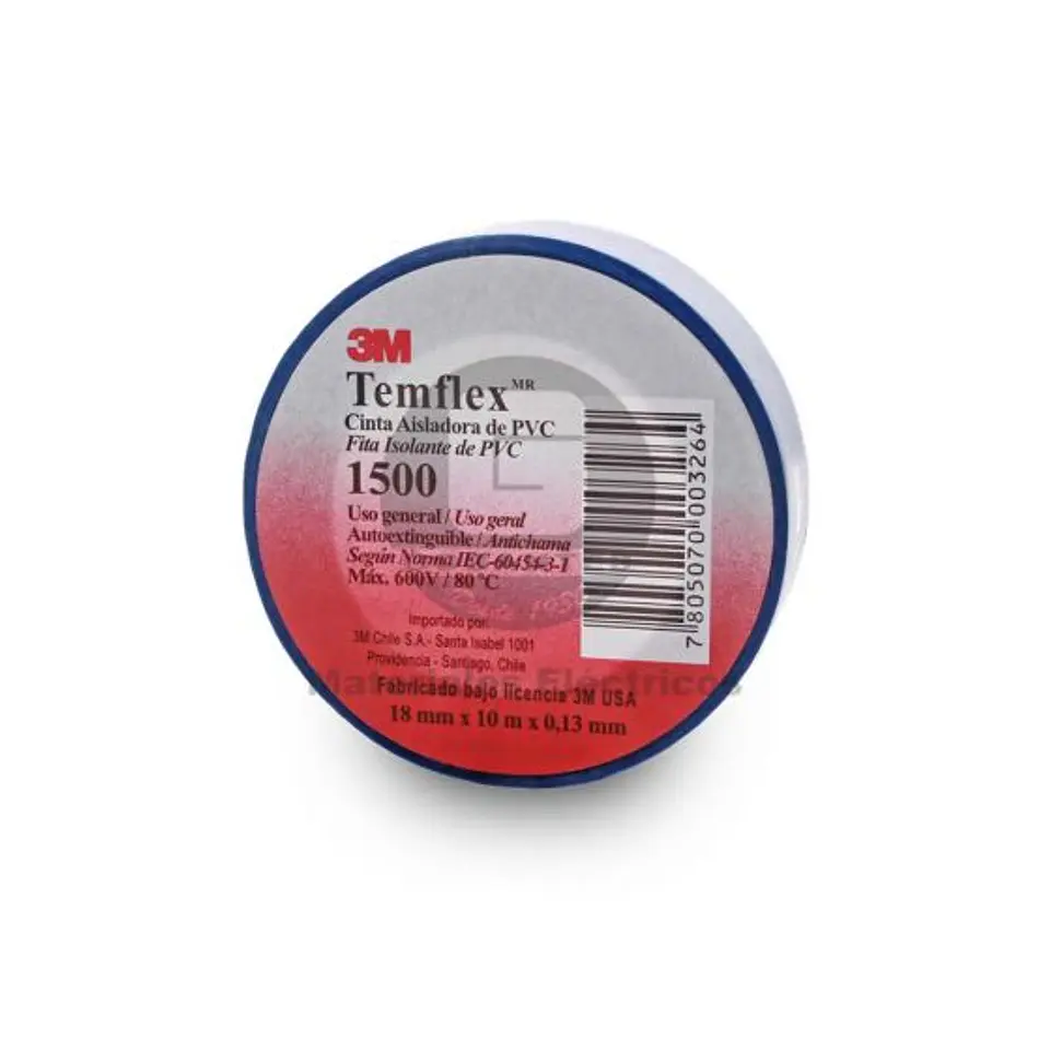 Huincha Aisladora 3M10Mt Azul 1