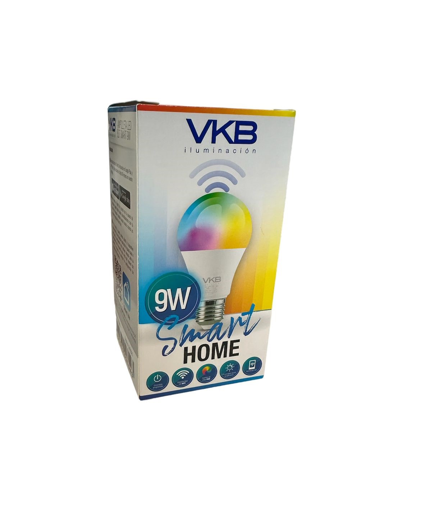 Ampolleta Led Smart 9 W 6500K E27 Vkb 2
