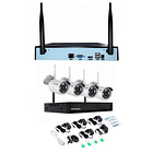 Set Seguridad Nvr 4 Camaras Wifi App Tuya Hyundai 2