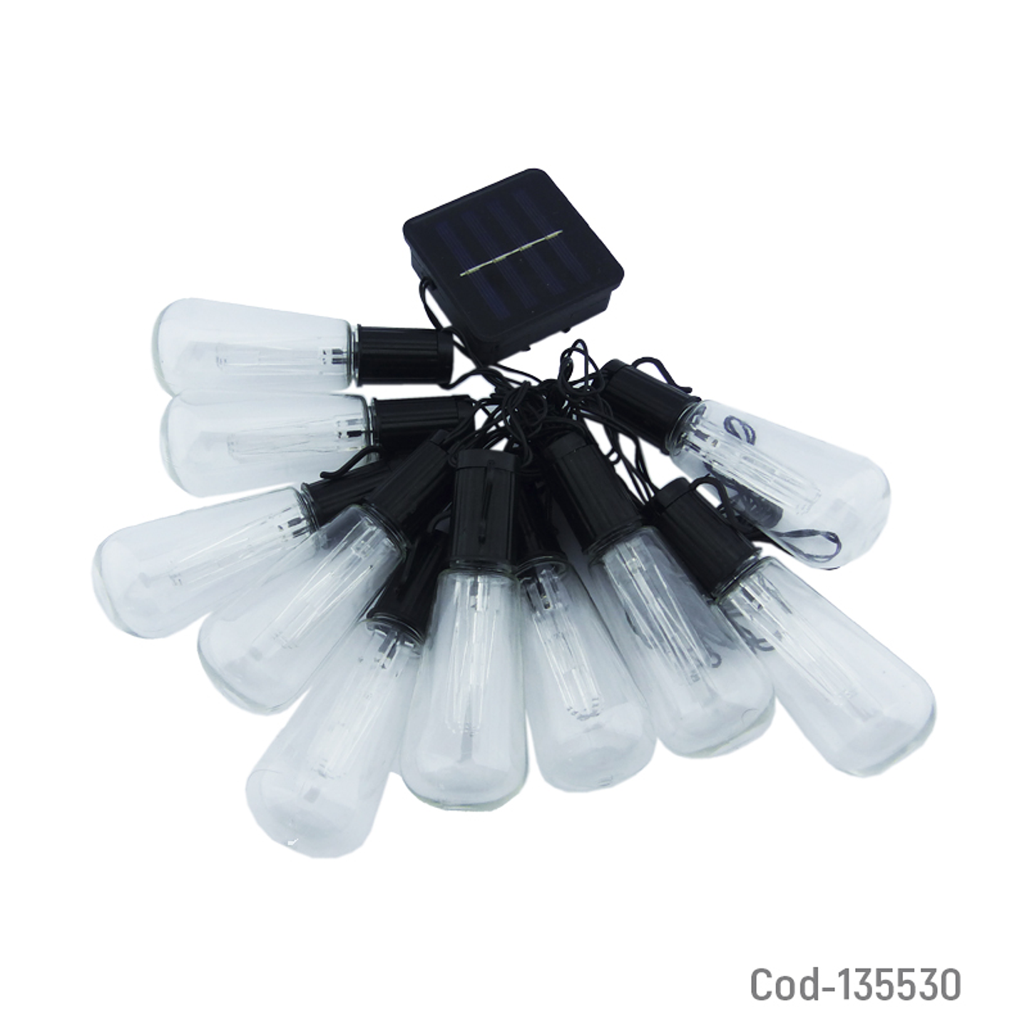 Guirnalda Solar 10 ampolletas 6M C/Estaca 1