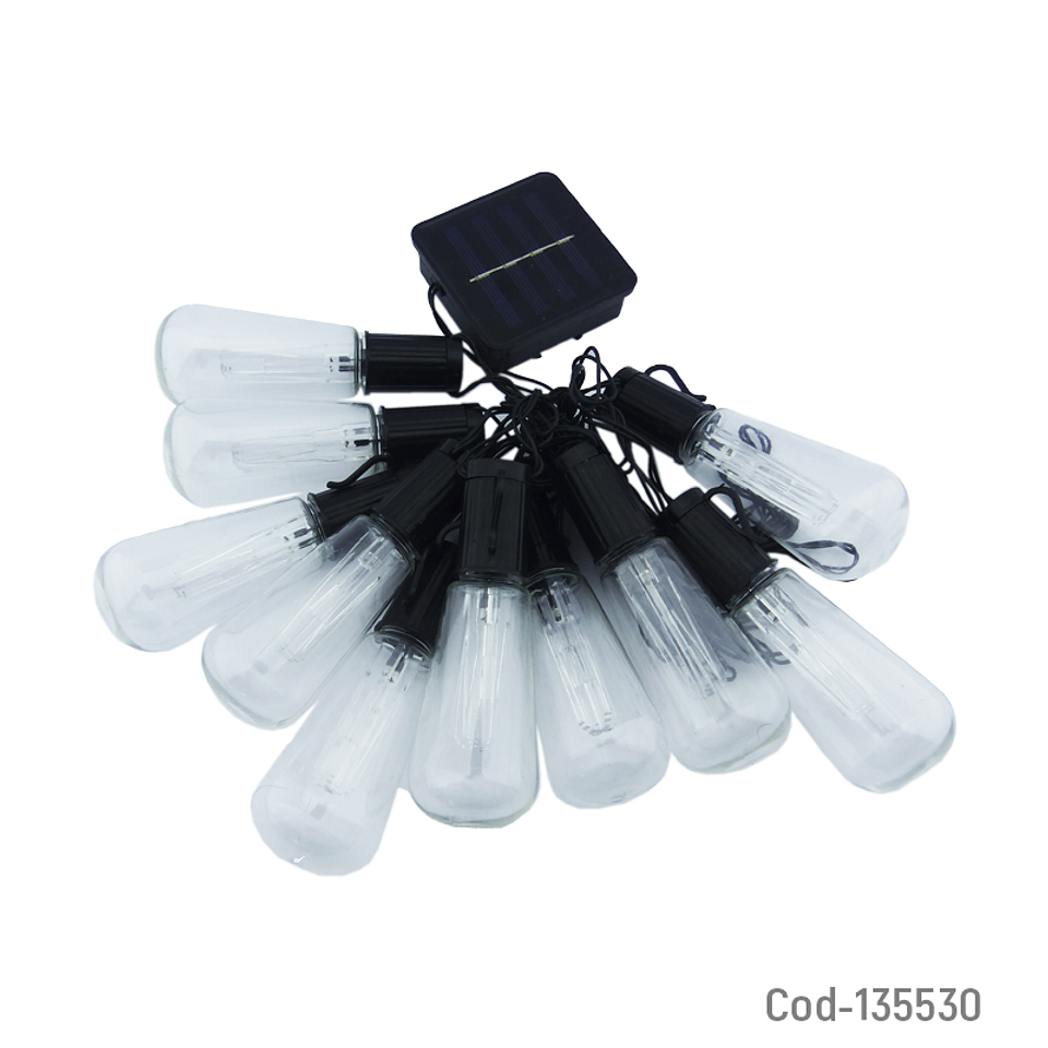 Guirnalda Solar 10 ampolletas 6M C/Estaca 1