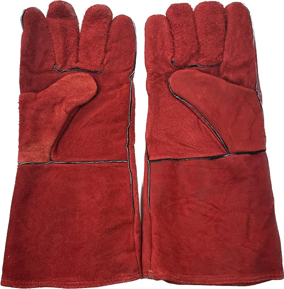 Pack Soldador Guantes Coleto y Lentes Para Corte 3
