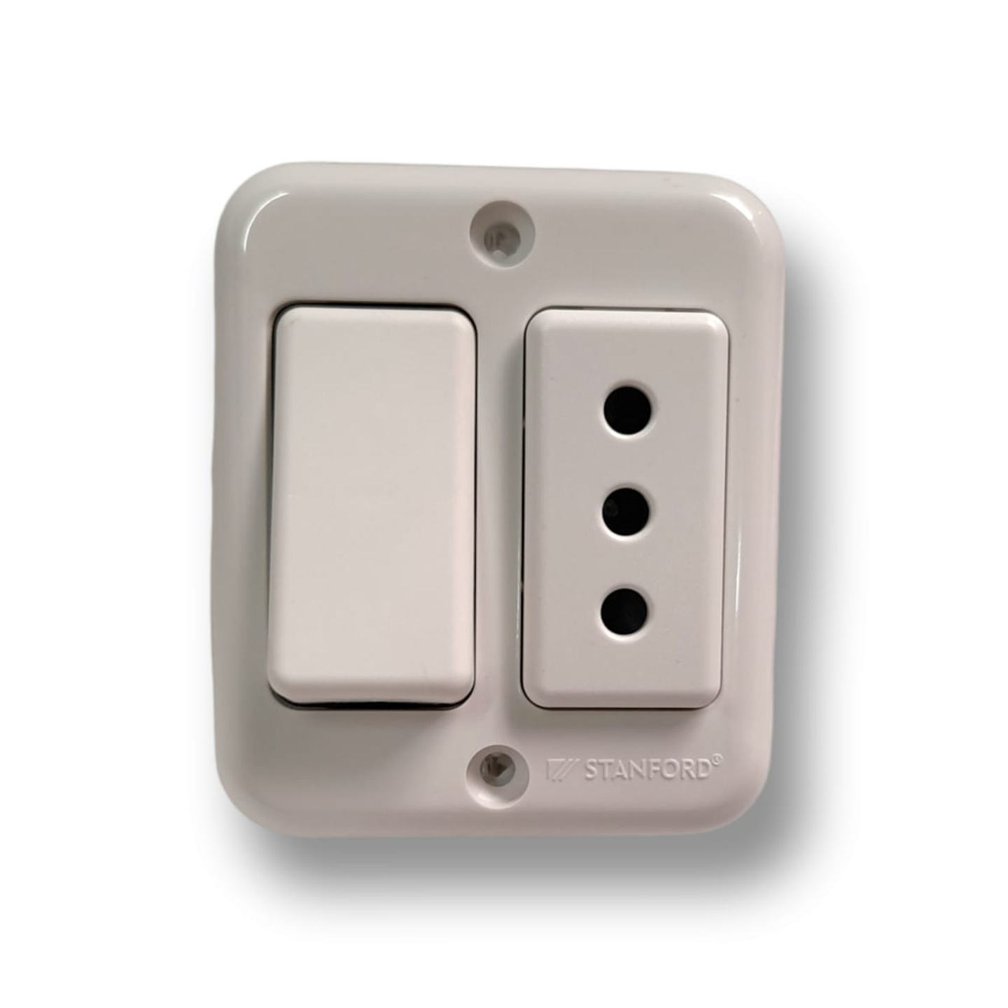 Interruptor S/P (9/12) + enchufe Stanford 3