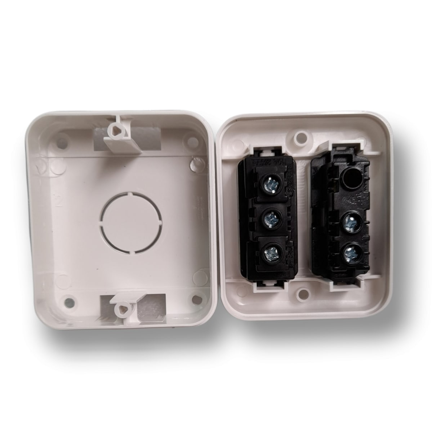 Interruptor S/P (9/12) + enchufe Stanford 4