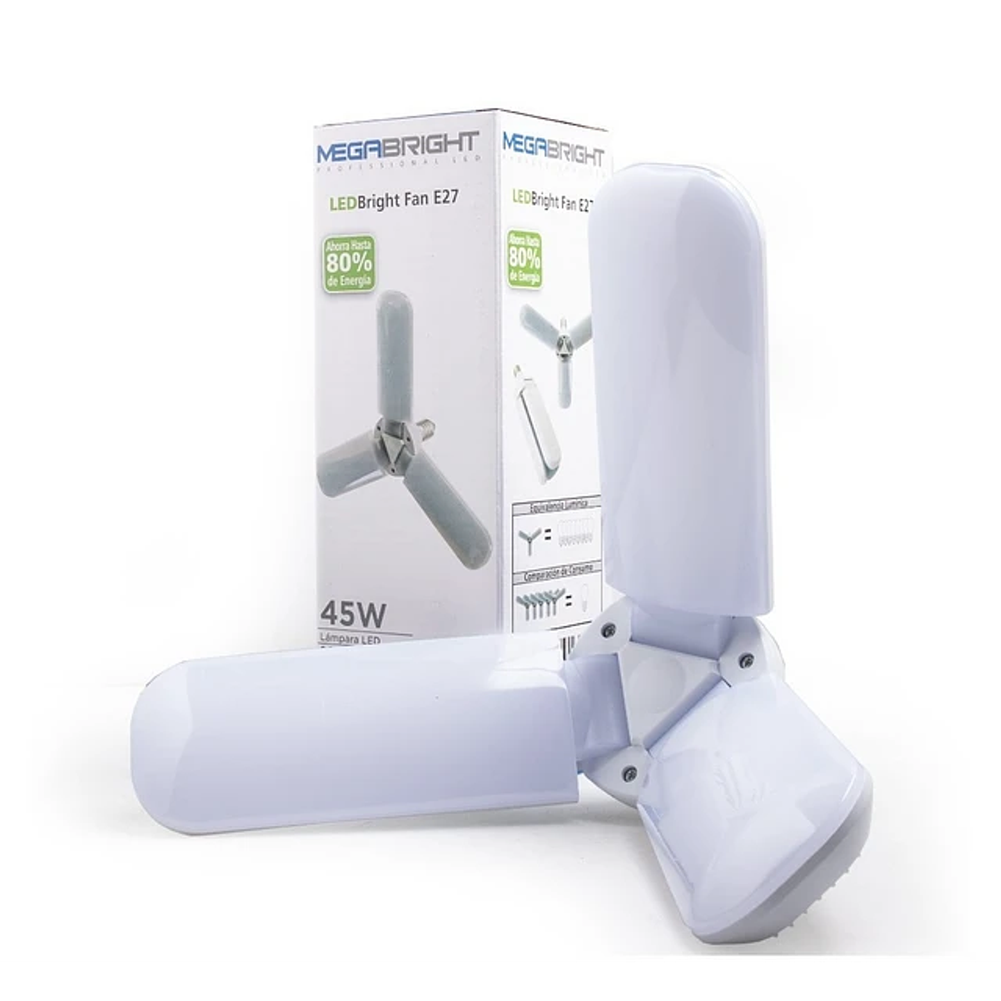 Ampolleta Led Tipo Elice e27 45w 6500k Megabright 1