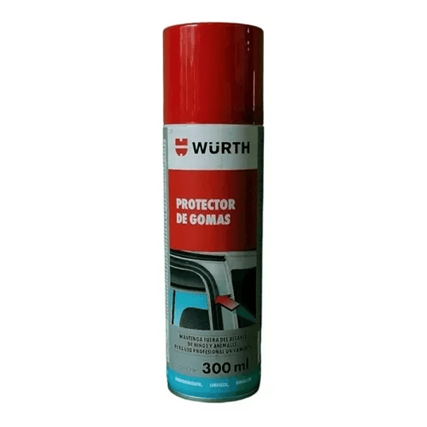 Spray Protección Goma y Plastico 300Ml Wurth | Rielec Limitada