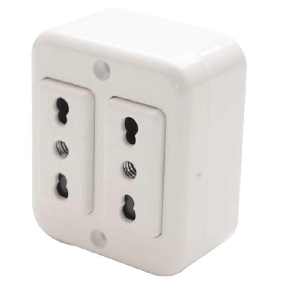 Enchufe Doble S/P 10/16A 250V Stanford 1