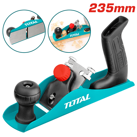 Cepillo Madera Manual 235mm TOTAL