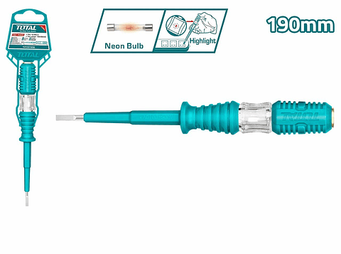 Destornillador Test Electrico 100A TOTAL