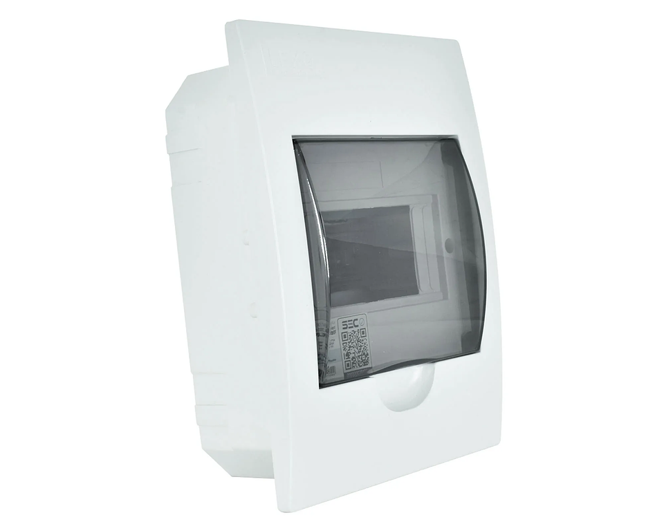 Tablero Emb 6P Tapa Transparente 1