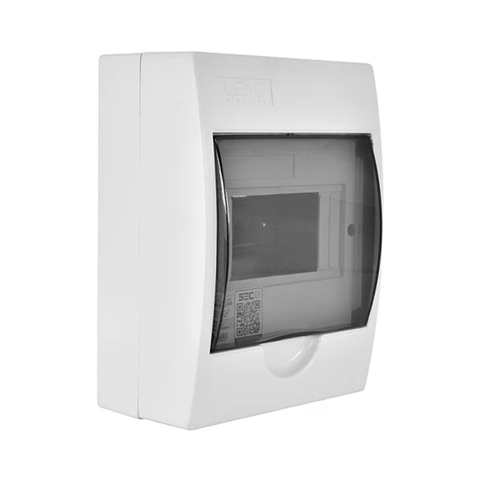 Tablero S/P 6P Tapa Transparente 1