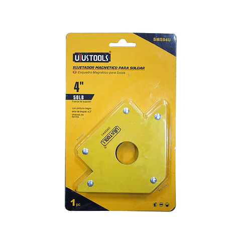 Sujetador Magnetico Para Soldar 4"/50Lb Uyu SMS04U