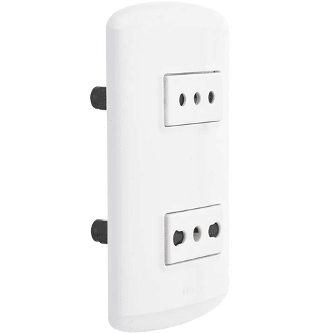 Enchufe Embutido Doble 10amp Puenteado STANFORD