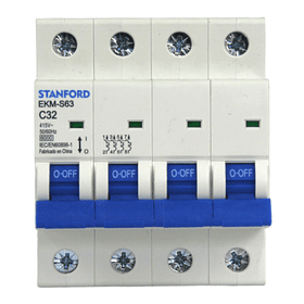 Int. Automatico 4x32 Amp c 6k Din Stanford