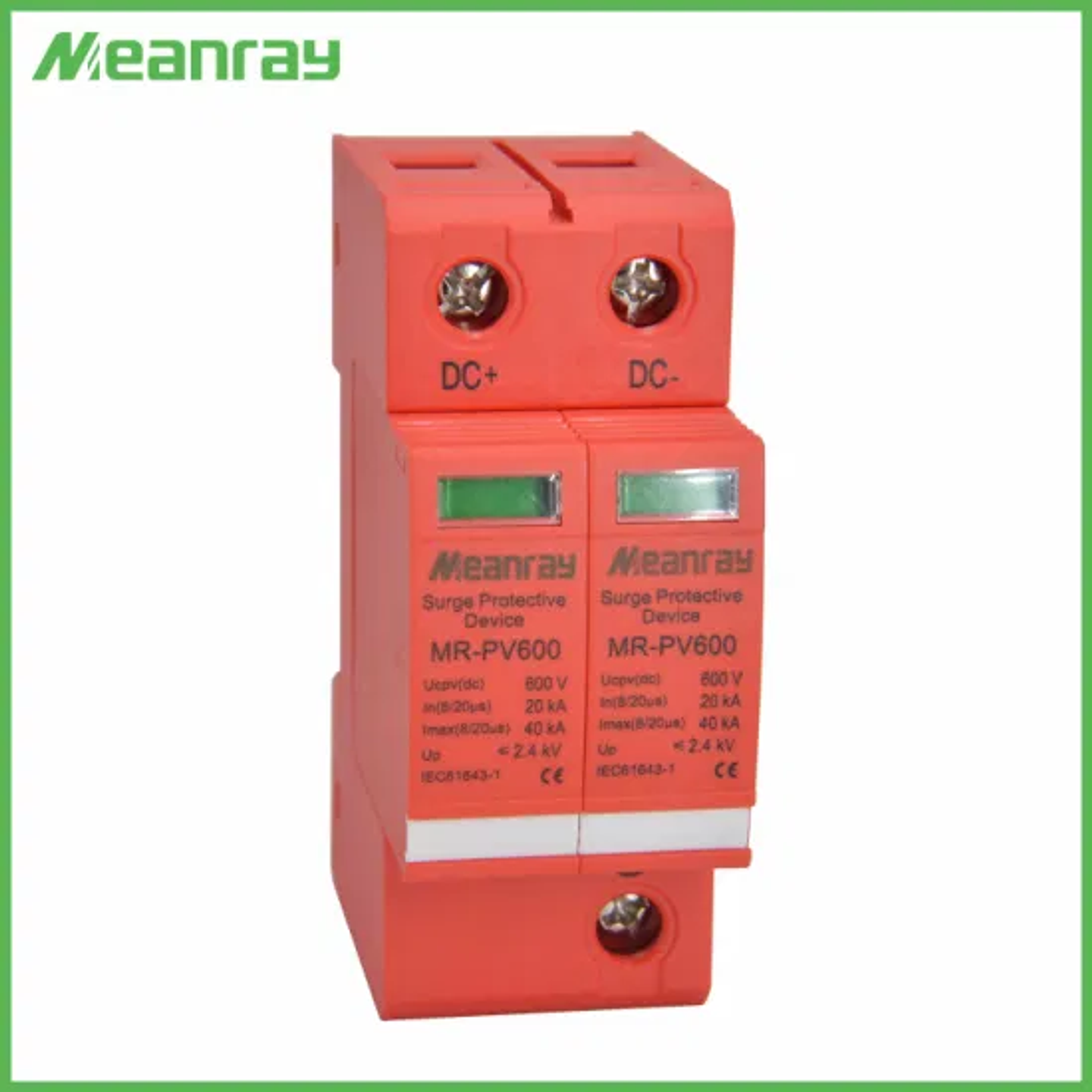 Protector Sobretension 2p 600v 20-40 ka 1