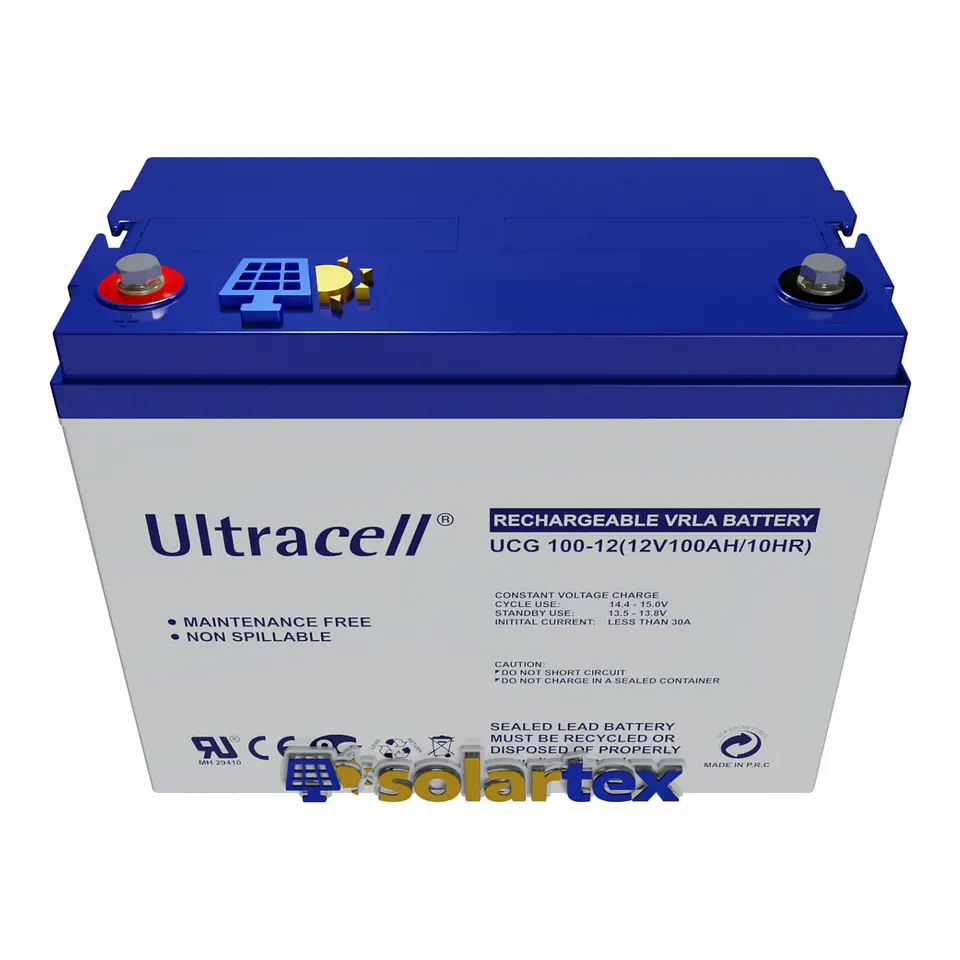 Bateria Ultracel Gel 100 Ah 12V 1